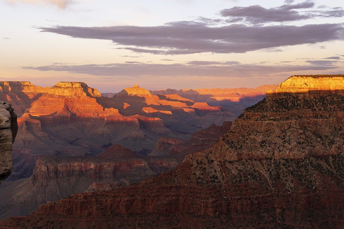 Le Grand Canyon vu depuis le South Rim, Arizona