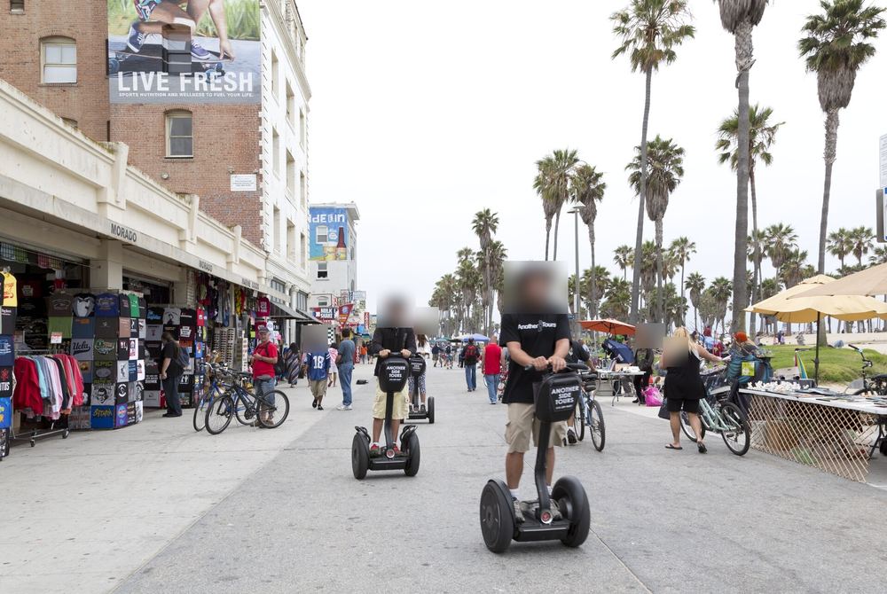 L'Ocean Front Walk de Venice Beach, le boardwalk